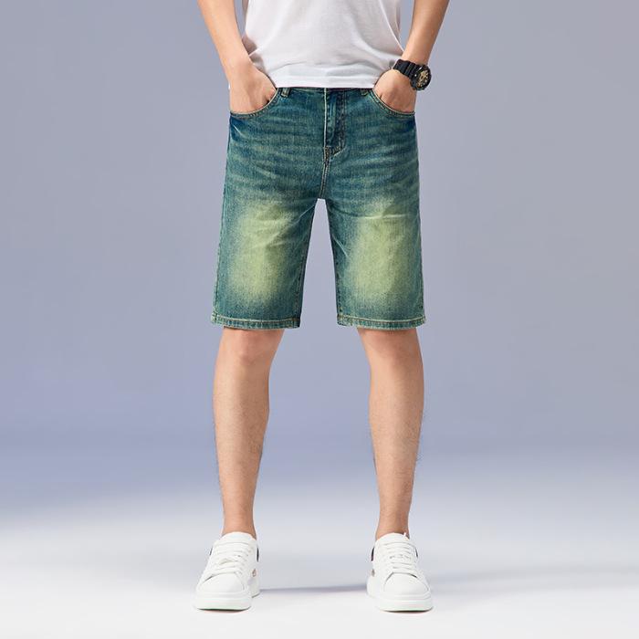 

Cropped Jeans Men s Fit Straight-leg Casual Mid-pants Men s Handsome Summer New Style 28