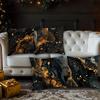 Gold Marble Pattern Pillowcase, Pillowcase Ultra-soft Polyester Material Living Room Sofa Back Car Pillowcase Decoration
