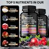 Liposomal NAD Supplement. Longevity Formula NMN Supplement Alternative. 120CT Advanced NAD+ Resveratrol