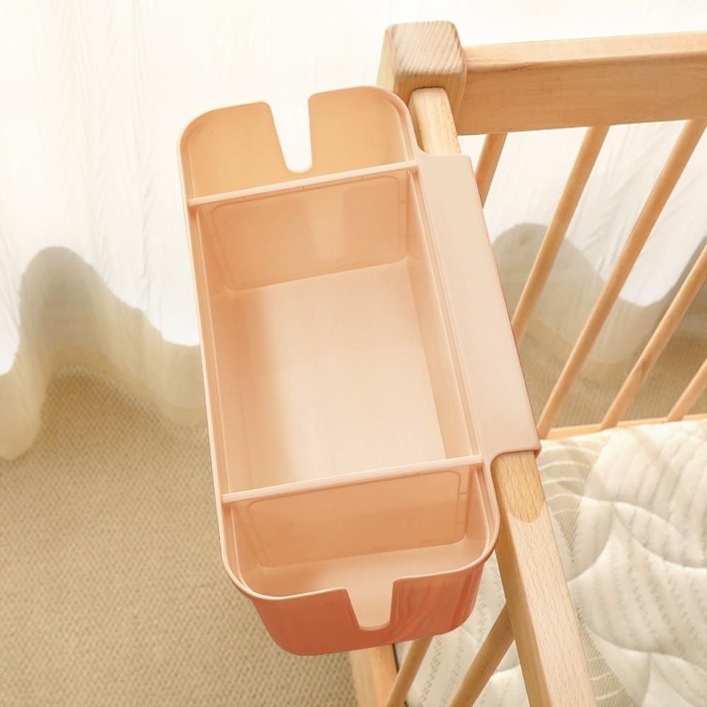 Large Capacity Bedside Storage Rack Partition Bed Hanging Bag Night Stand Shelves  Home