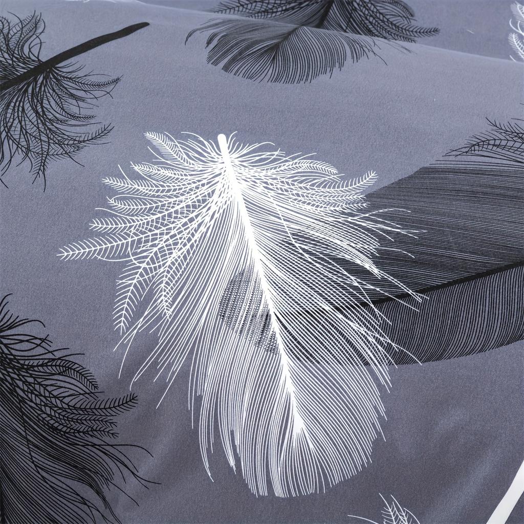 Cotton Breathable Duvet Cover Set Twin Full Queen Size.King Size Zipper Closure For Teen Boys Girls Bedroom Decor Summer