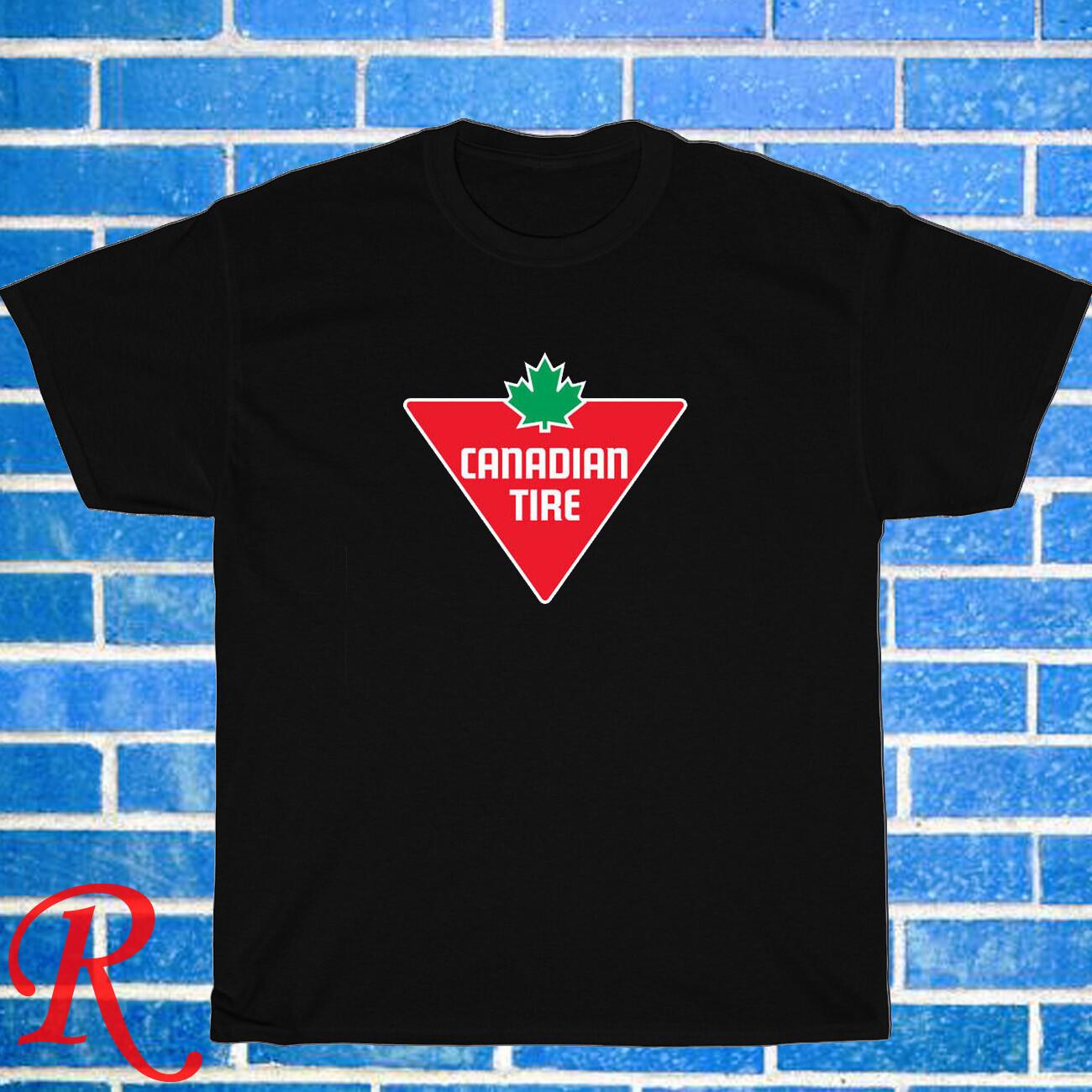 

New! Canadian Tire Canada s Logo Black Grey Navy White Size S-5XL Unisex T-Shirt S