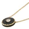 Marc Jacobs The Medal Reversible Necklace Pendant, Pendant, Black/Gold