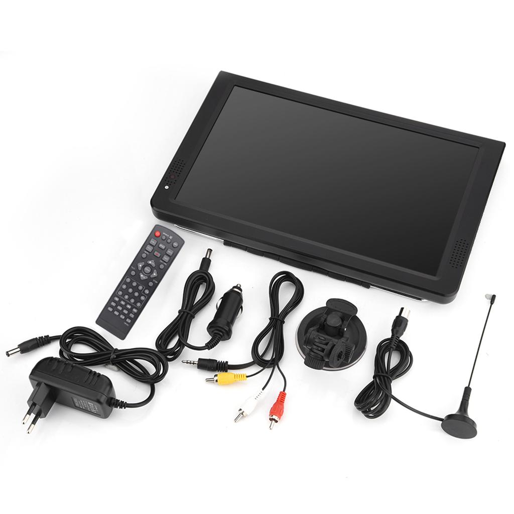 12inch Digital Analog Televisions Portable TV for Home Car Airplane