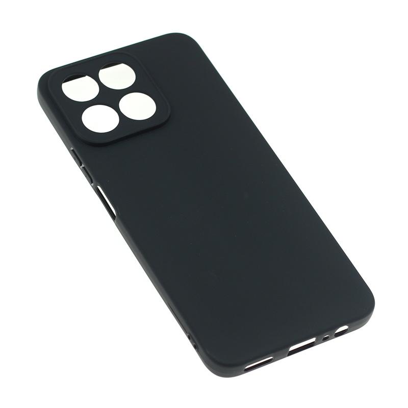 For Honor 200 Smart Case Black Matte Slim Soft TPU Back Phone Cover for Honor X8C X7C X9C Smart Cases Honor200 Pro Lite Bumper