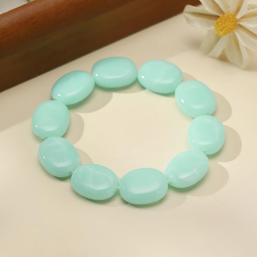Minimalist Elegant Women Bracelet Beaded 2Pcs Premium Selected Cooling Sensation Acrylic Perfect Gift For Her Leisure Versatile
