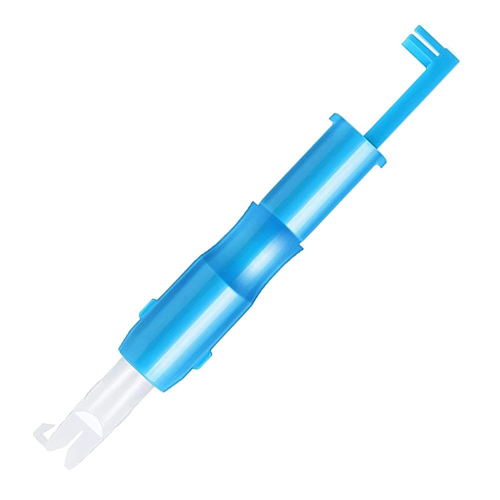 5/2/1pcs Blue/White Sewing Machine Needle Inserter Threade Automatic Threader Quick Sewing Threader Needle Changer Hold Tools