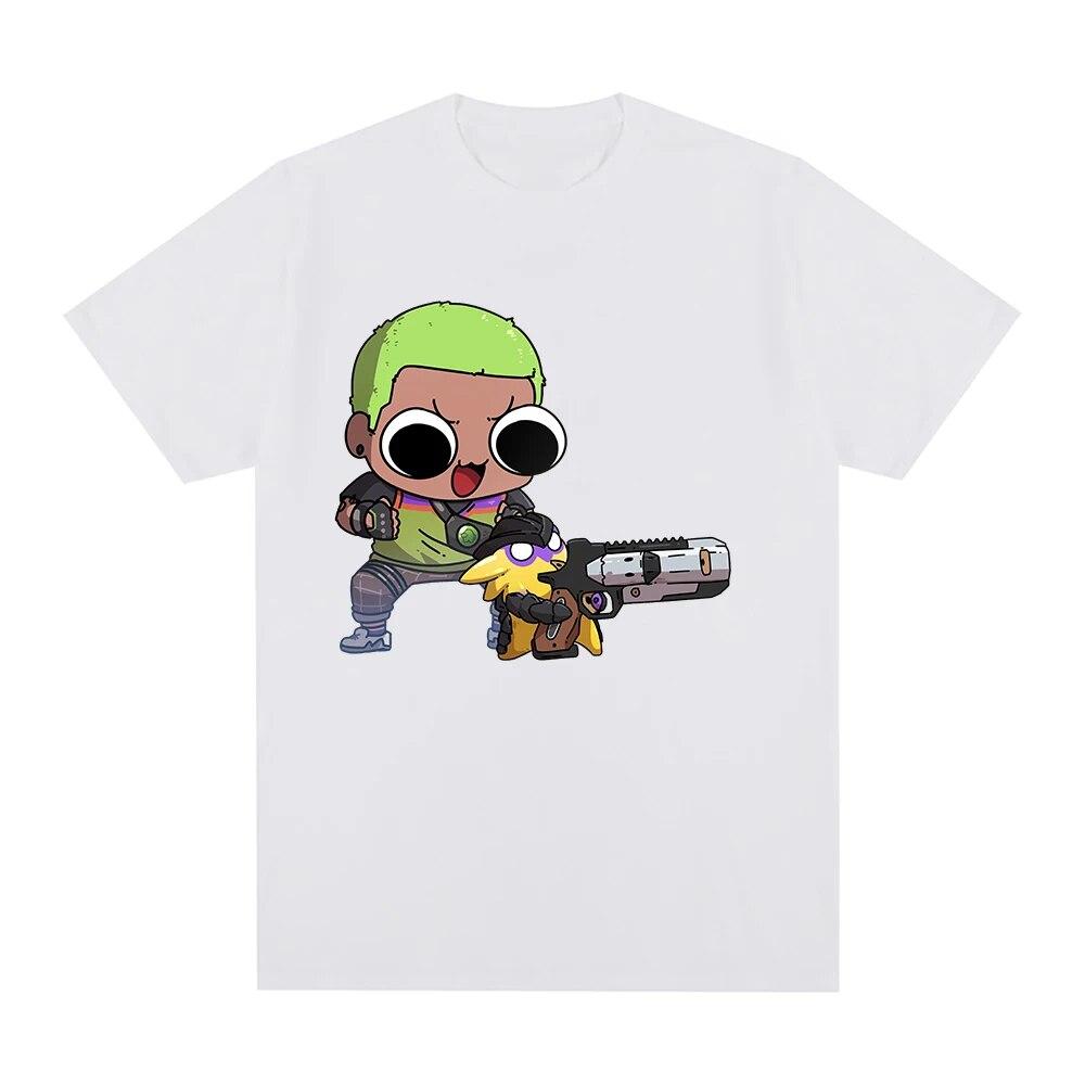 Valorant Gekko T Shirt Unisex/Women Harajuku Streetwear Graphic Kawaii Tshirt Unisex Aesthetic Anime Cartoon Sand Cotton Tee Shirt