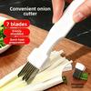 Household Stainless Steel Onion Chopping and Slicing Tools for Chopping Onions, Slicing Onions, Onion Chopping and Slicing Knives, Slicing Boards