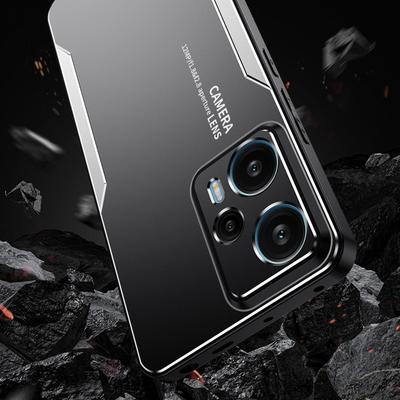 For Xiaomi Redmi Note 12 Turbo/Poco F5 5G Metal+TPU+PC Case Camera Lens Protection