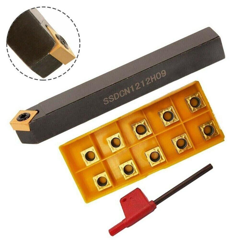 12mm SSDCN1212H09 + SCMT09T308 45 Degree External Turning Holder Carbide Insert