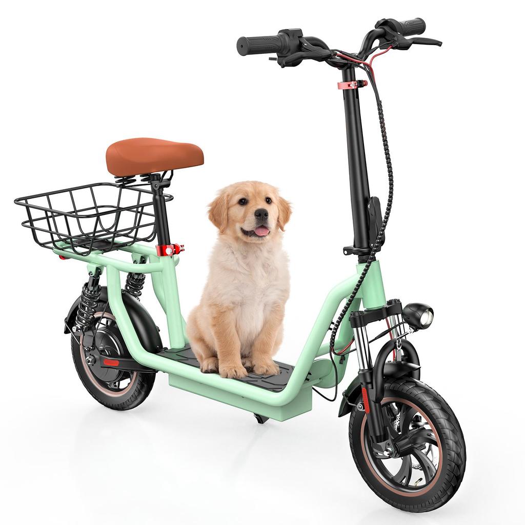 iScooter i12 Adult Daily commuting E-Scooter 500W Motor 36V7.5Ah Battery 12 Inch Tires City Outdoor E-Scooter Foldable Electric Scooter
