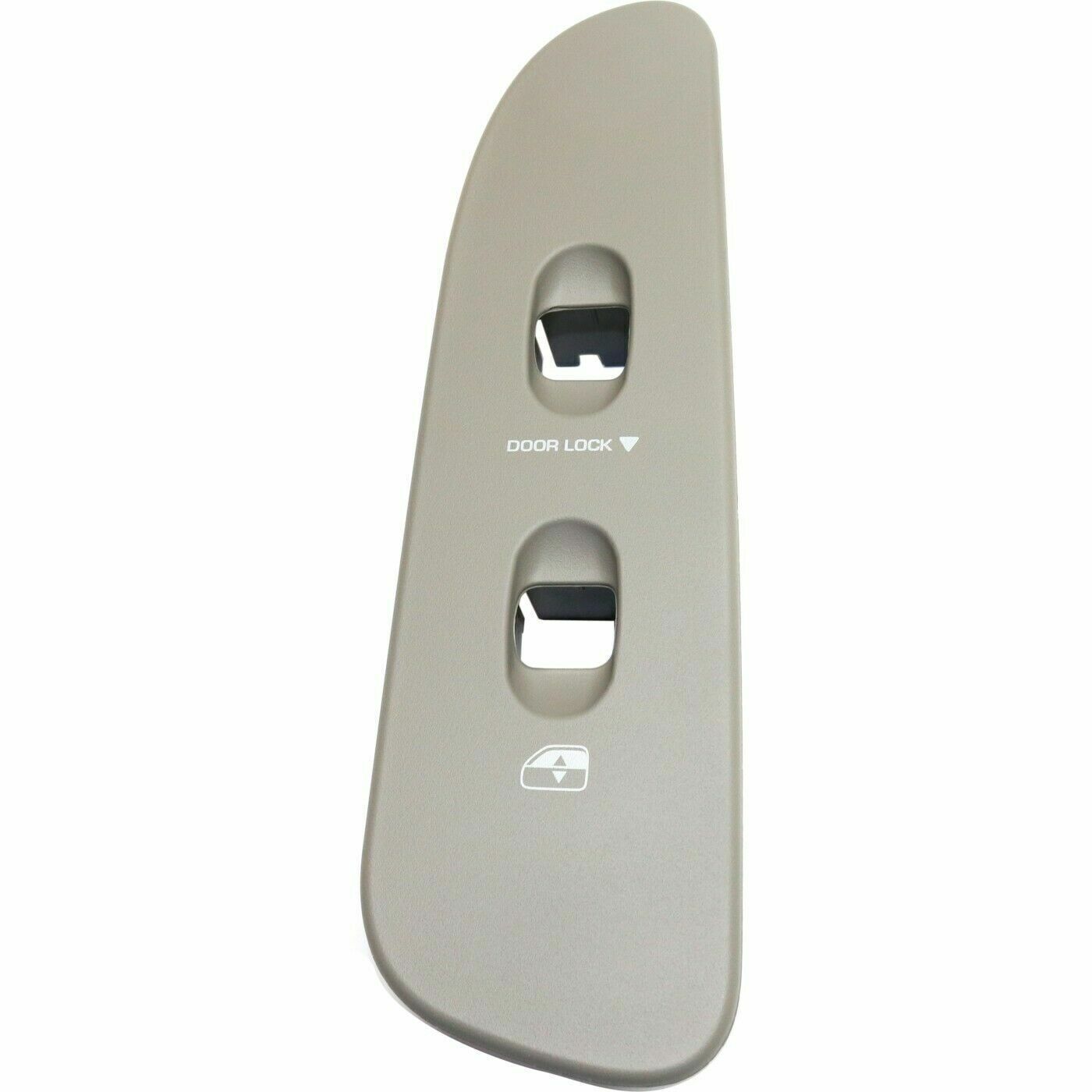 Right For 2002-10 Dodge Ram 1500 2500 3500 Door Window Switch Bezel Panel Gray