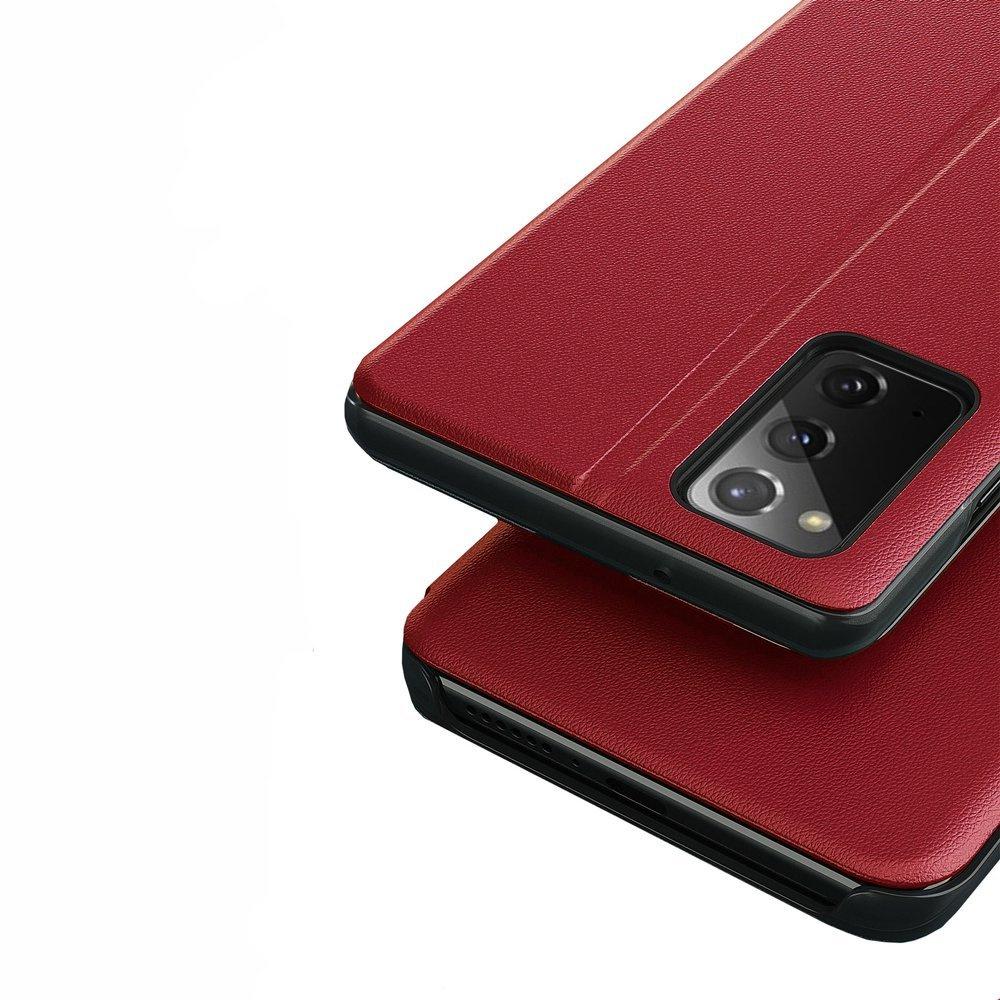 Samsung Galaxy A32 5G Flip Case, Window View, Red