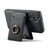 MAGKING K1 Series For Samsung Galaxy S24 FE Magnetic Case PC + TPU + PU Phone Cover with Card Holder