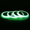 Bandă care strălucește în întuneric Decoratiuni de exterior pentru Halloween Bandă de avertizare la incendiu pentru scări Bandă verde rezistentă la accidentare, care strălucește în întuneric
