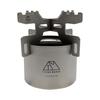 TITAN MANIA Alcohol Stove Ver3 S Size Made of Titanium Lightweight Sturdy Small Stove Compact Portable Camping Solo Camping Outdoor Camping Equipment