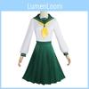 Sonhe Em Ser Uma Garota Mágica Uniforme Escolar Curto/longo Linho Gelo Conjunto de Fantasia Cosplay Xs-xxxl