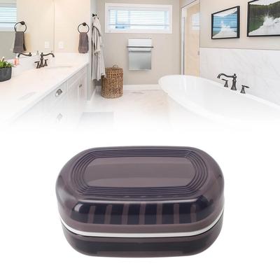 With Lid Travel Reusable Soap Box Dish Holder Bathroom Container Soap Case