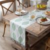 American Retro Jacquard Table Runner Dining Table Cloth Tea Table Cabinet Decorative Strip