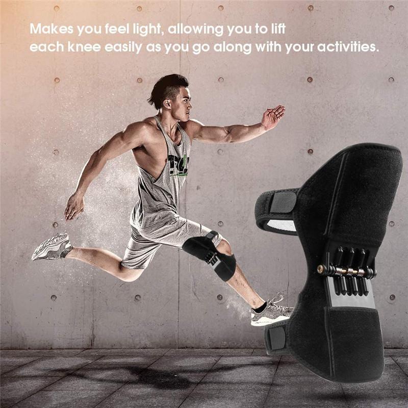 

Наколінник Підйом Слабка підтримка колін Підтримка суглобів Охорона здоров’я Розтяжка ніг Пружинний стабілізатор Вправи в тренажерному залі One piece чорний