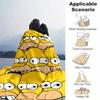 Manta de Dibujos Animados Los Simpsons, Manta Cálida Linda de Felpa Corta, Decoración del Hogar para Sala de Estar Sofá Cuatro Estaciones Viaje