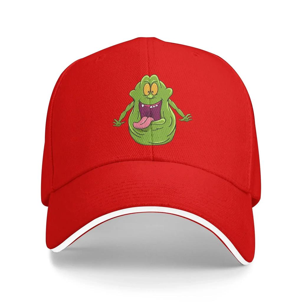Ghostbuster Baseball Cap Slimer Unisex-Teens Design Trucker Hat Summer Y2k Funny Outdoor Gym Sun Baseball Caps