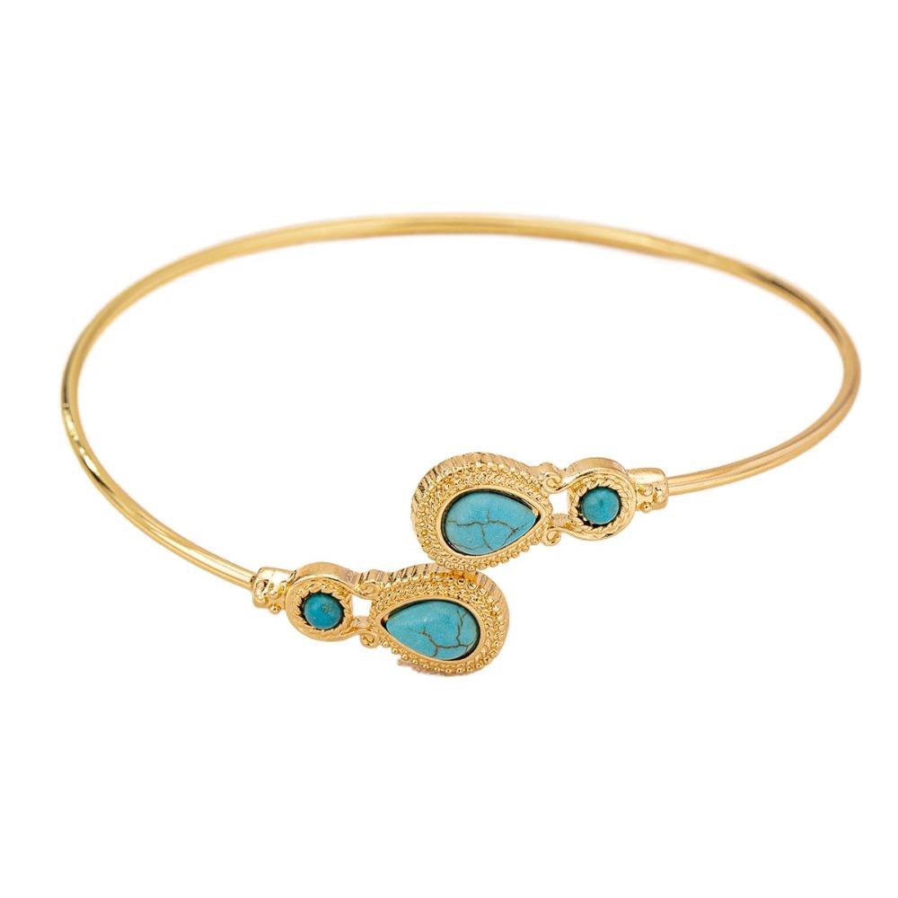 Zinc Zinc Alloy Arm Cuff Spiral Bohemian Bracelet Fashion Cuff Bangle for Women  Women