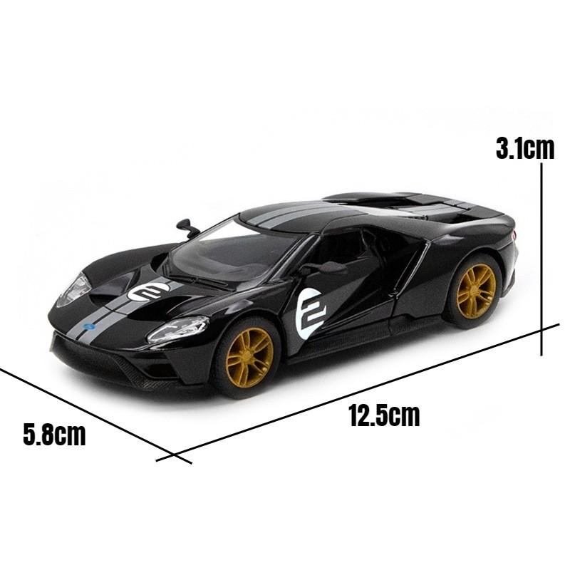 Ford Alloy Car Gt Model Ornament With Inertia Control For Enthusiasts Car