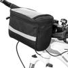 Durable Bicycle Bags Bicycle Front Reflective Strip Handlebar Bag Multifunction Portable Bike Frame  Shoulder Bag Organizer