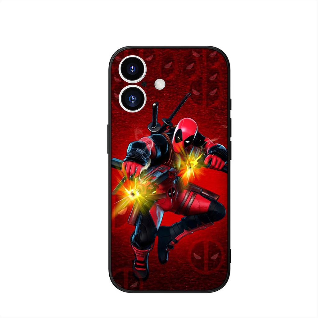 Comics Deadpool Marvel Cover Phone Case for Apple iPhone 17 16 11 Pro XS Max XR 6 7 8 Plus + SE 2020 5 16E