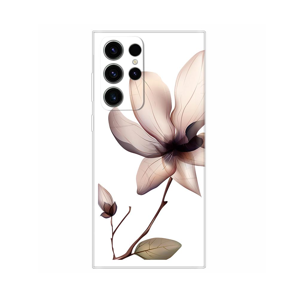For Samsung S24 Ultra 5G Case S24 Plus Soft TPU Clear Silicone Phone Cases for Samsung Galaxy S24 Ultra S24+ Back Cover Bumper
