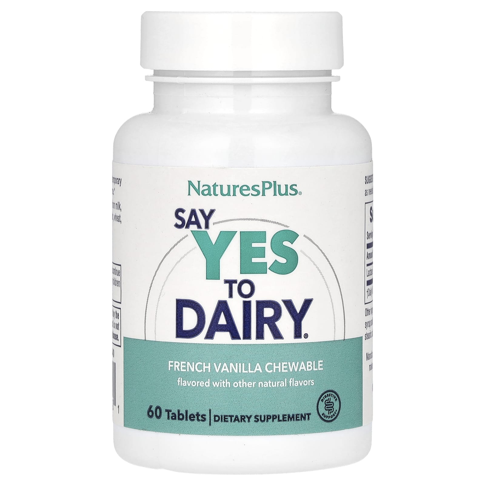 

Say Yes To Dairy, Dairy Digestive Aid, 50 Chewable Tablets