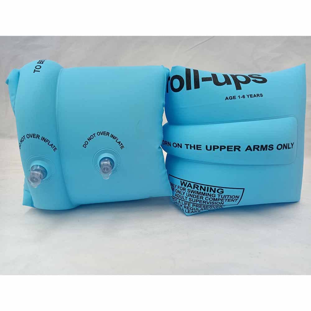 1PC PVC Inflatable Swimming Arm Ring Double Airbag Floating Sleeve Cylinder Water Sleeve Arm Floating Ring