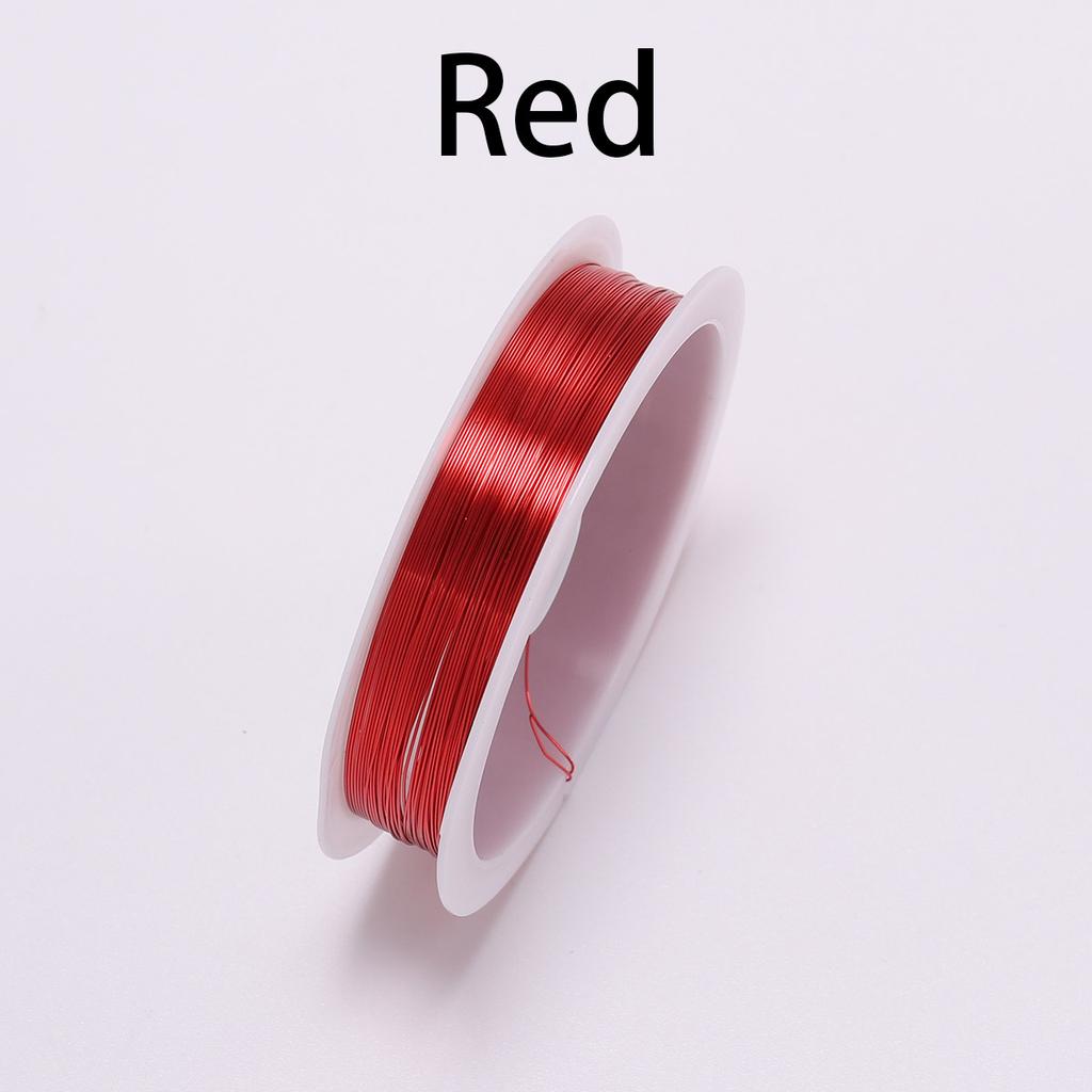 1 Roll 0.3 0.4 Wire Diameter Roll Gold Blue Wire Beading Cord String Findings DIY Beading Wire For DIY Jewelry Makings