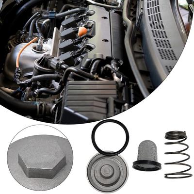 Per GY6 125/150 1 set Vite di scarico in Alluminio e Gomma Parti Motore Filtro Olio
