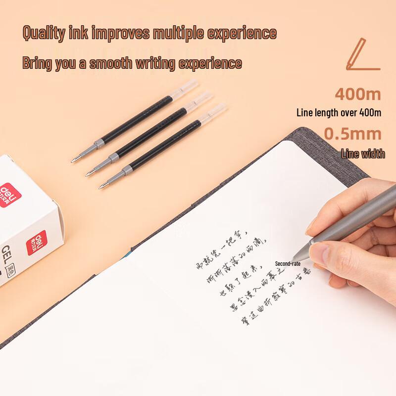 Deli 6906H Retractable Ballpoint Pen Refill