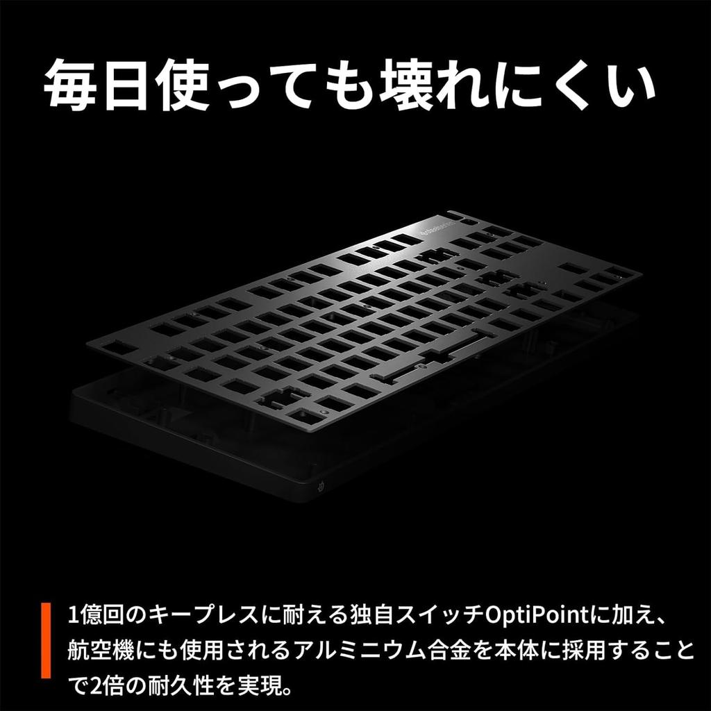 Apex 9 TKL US Wired Tenkeyless Gaming Keyboard with English Layout and Response Time 0.2ms [Used]