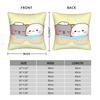 Pillow Cover Dudu Bubu   Morden Pillow Case For Sofa Couch Bed Living Room Pillowcases