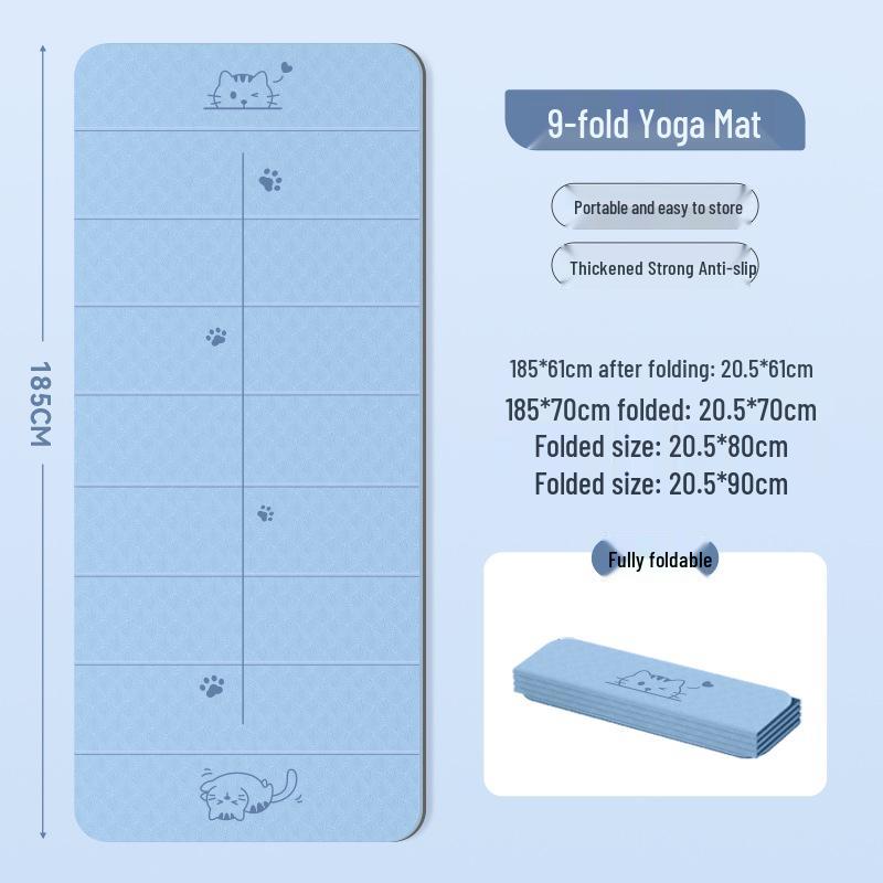 10% Off Foldable Non-Slip Yoga Mat - New Silent, Large-Size, Portable Nap Mat for Home Workouts