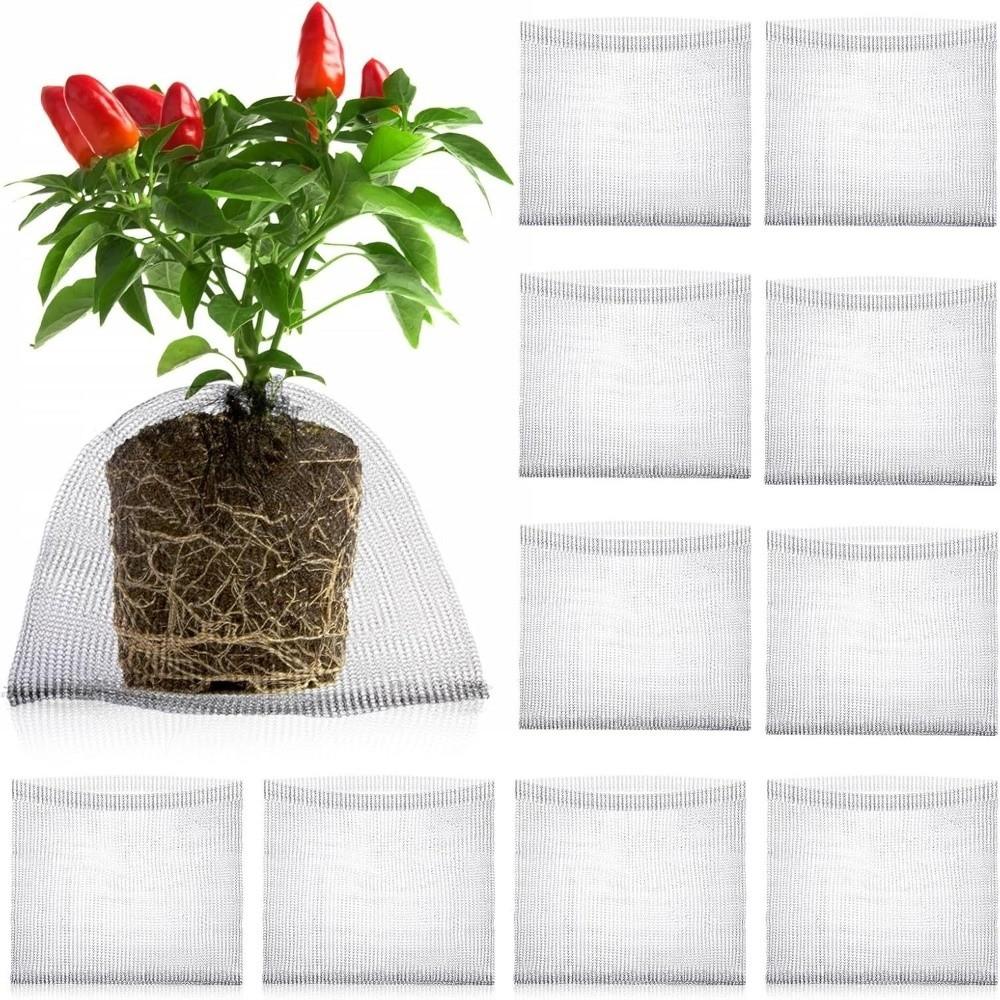 Rat Prevention Plant Root Protection Cover Dense Mesh Bird Barrier Net  Flower Bulbs Protection