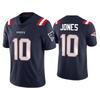 NFL Team Apparel Patriots Steelers Embroidered V-Neck Oversized Jersey Men Sports Fan Wear