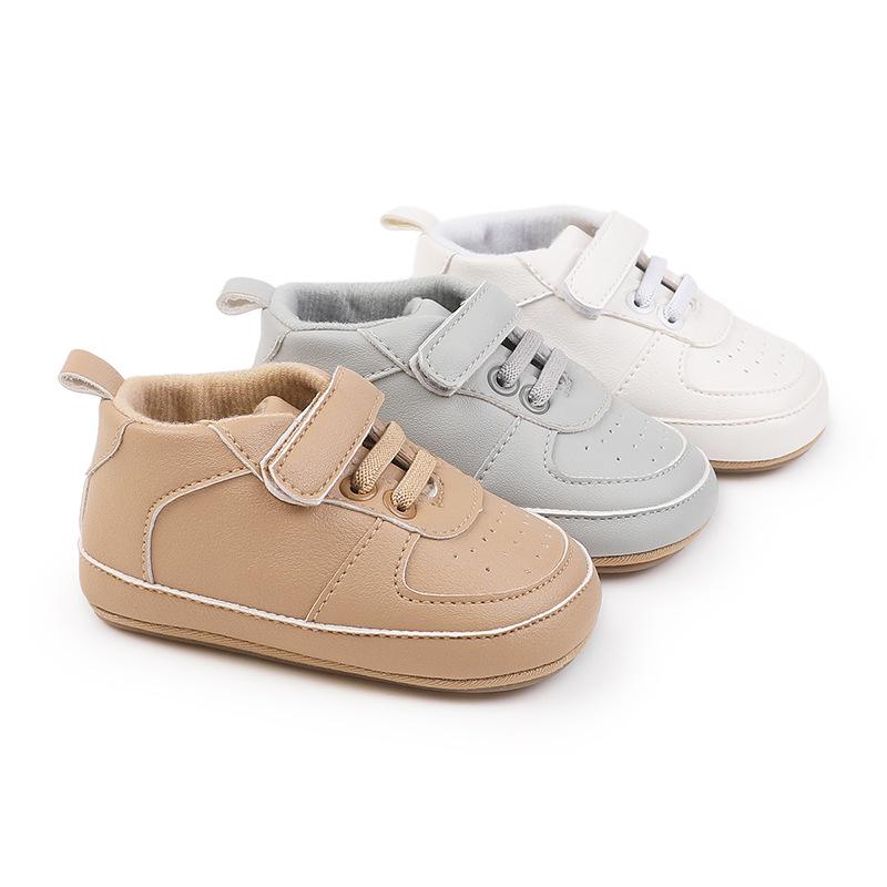 Gamilo Infant Shoes: 0-12 Months Baby Boy Walker Shoes with Indoor Rubber Soles for Spring and Autumn