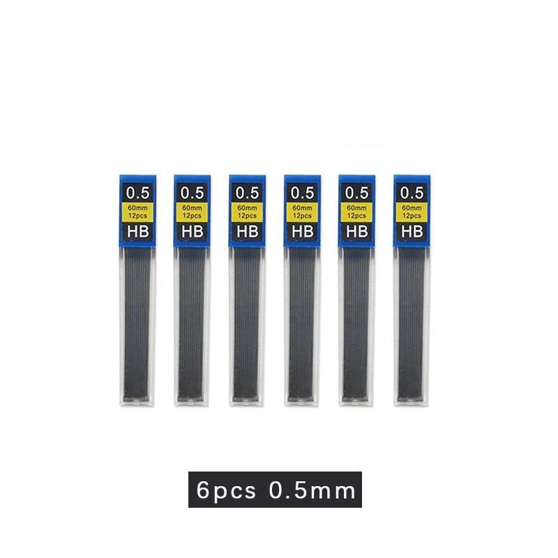 Vollmetall-Druckbleistift 0,3 mm/0,5 mm/0,7 mm/0,9 mm Hohe Qualität HB Automatik-Bleistifte Schreib-Schul-Bleistifte Bürobedarf