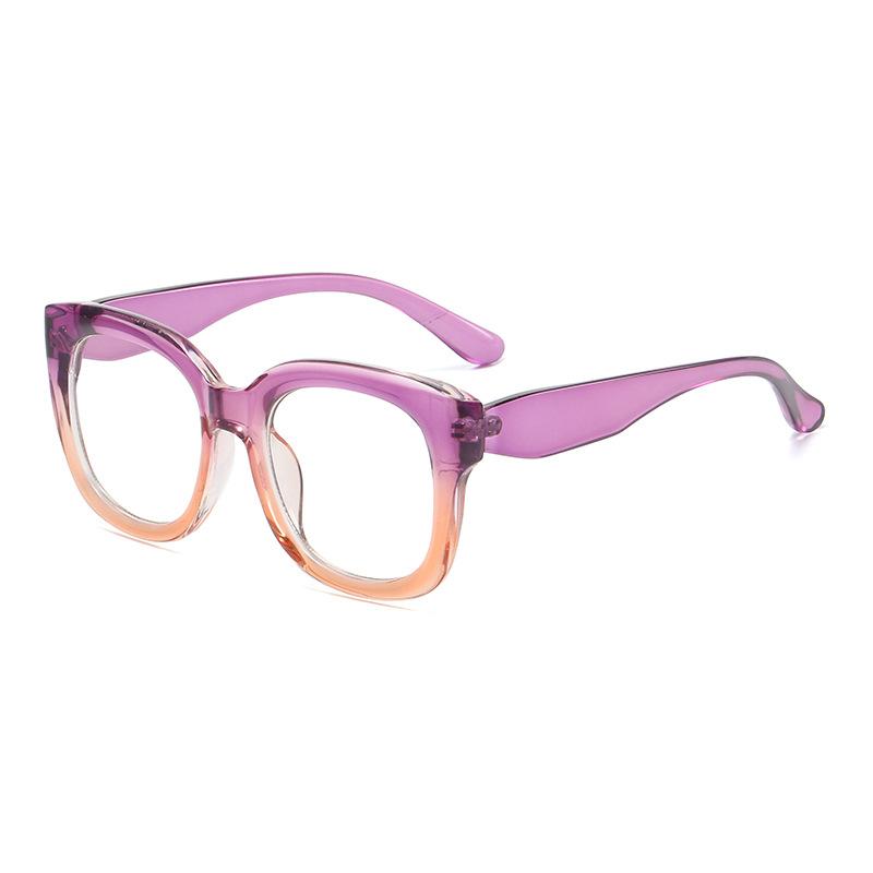 

Новая большая оправа для очков, круглая оправа с анти-синим светом, простые очки