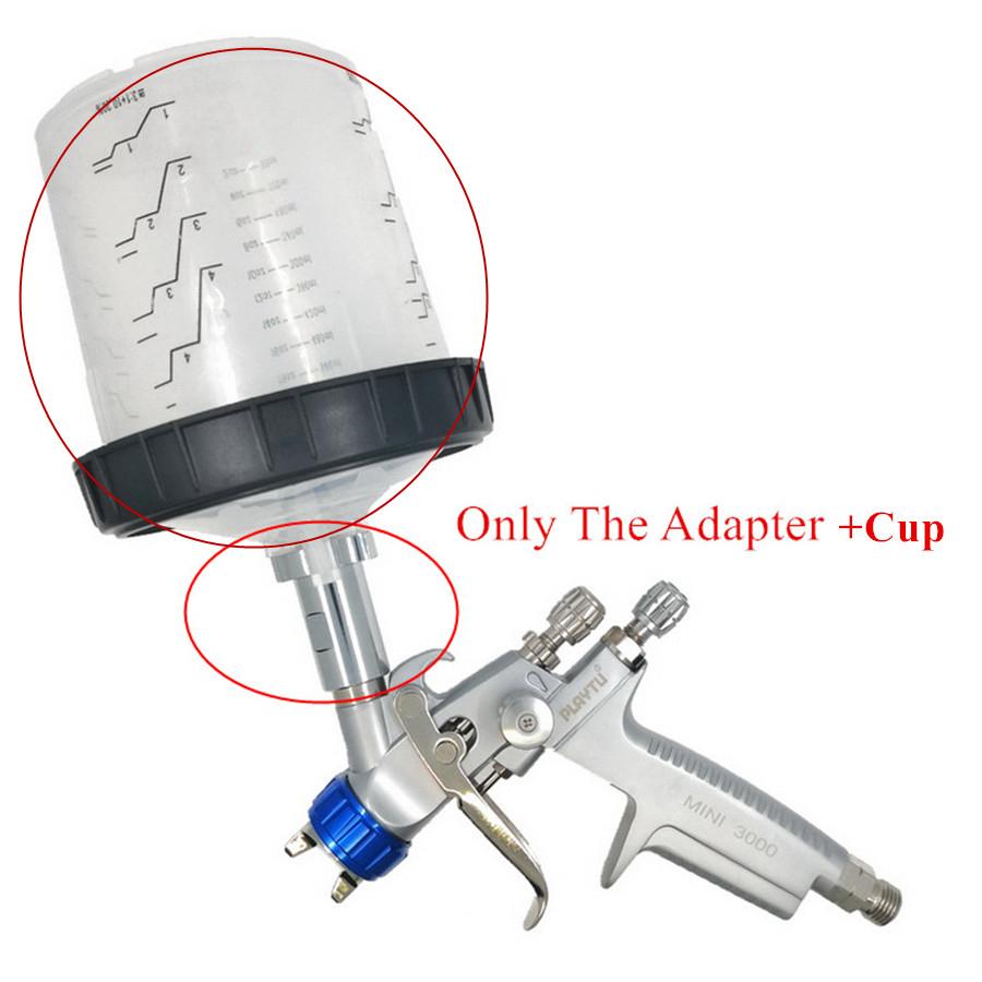 For Spray Gun Connector Joint Adapter M16x1.5 Internal Thread W/ 20oz Paint Cup