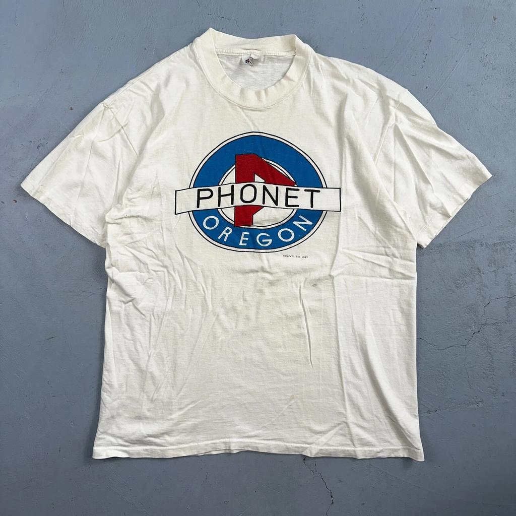 Oregon 80s Phonet VTG T Shirt Large Stedman Single Stitch Graphic PDX Racing Rap