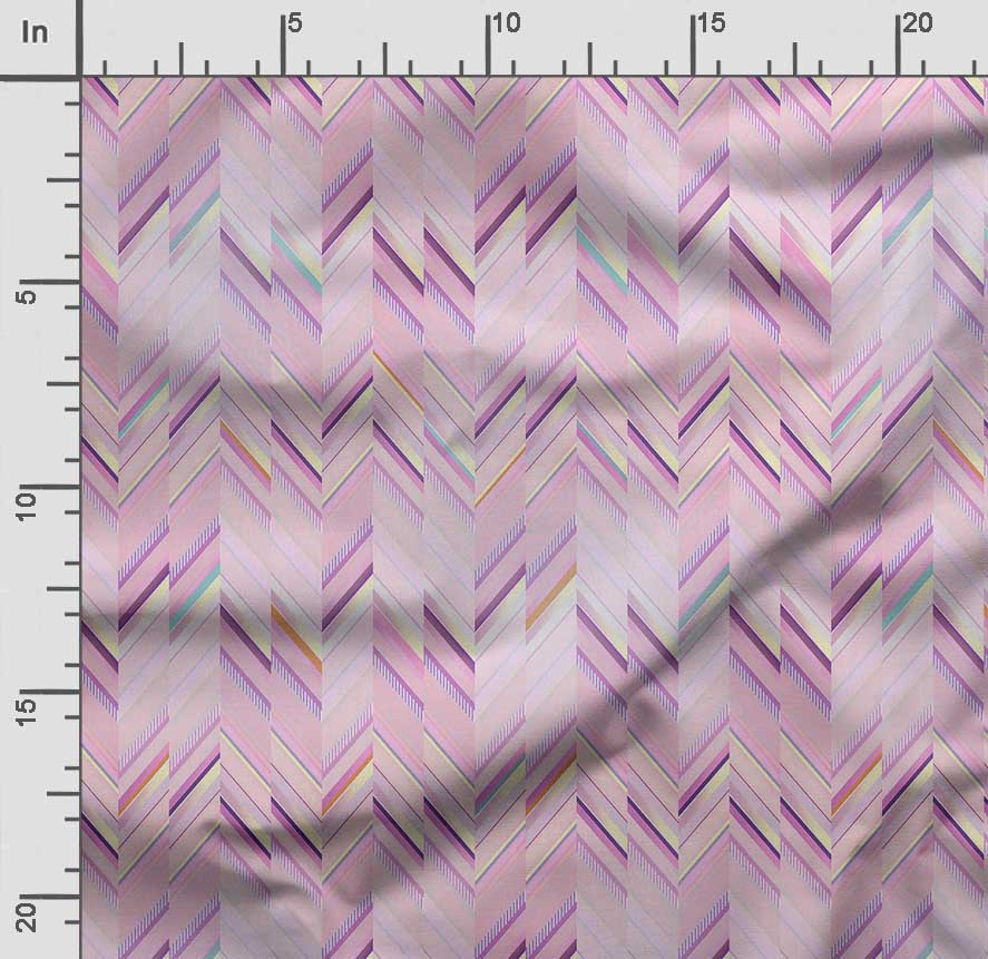 Soimoi Geometrical Print,  Cotton Cambric, Quilting Fabric Sold by The Yard 42 Inch Wide, Medium Weight Cotton Fabric,