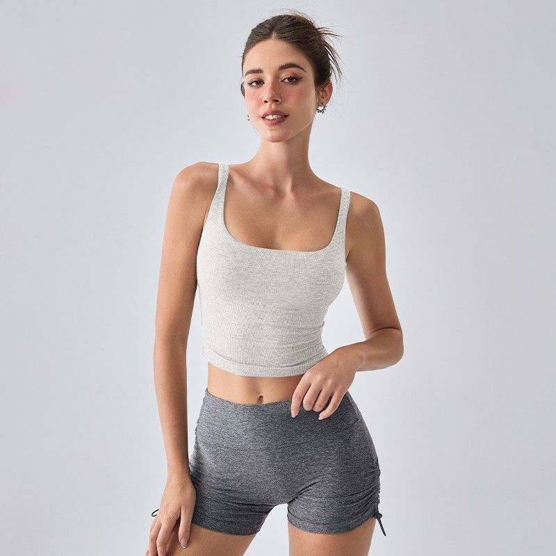 Mitaogirl Kendall Sports Fitness Vest Women's New Arrival Pilates Yoga Clothes Running Quick-Drying Slim Looking Bra