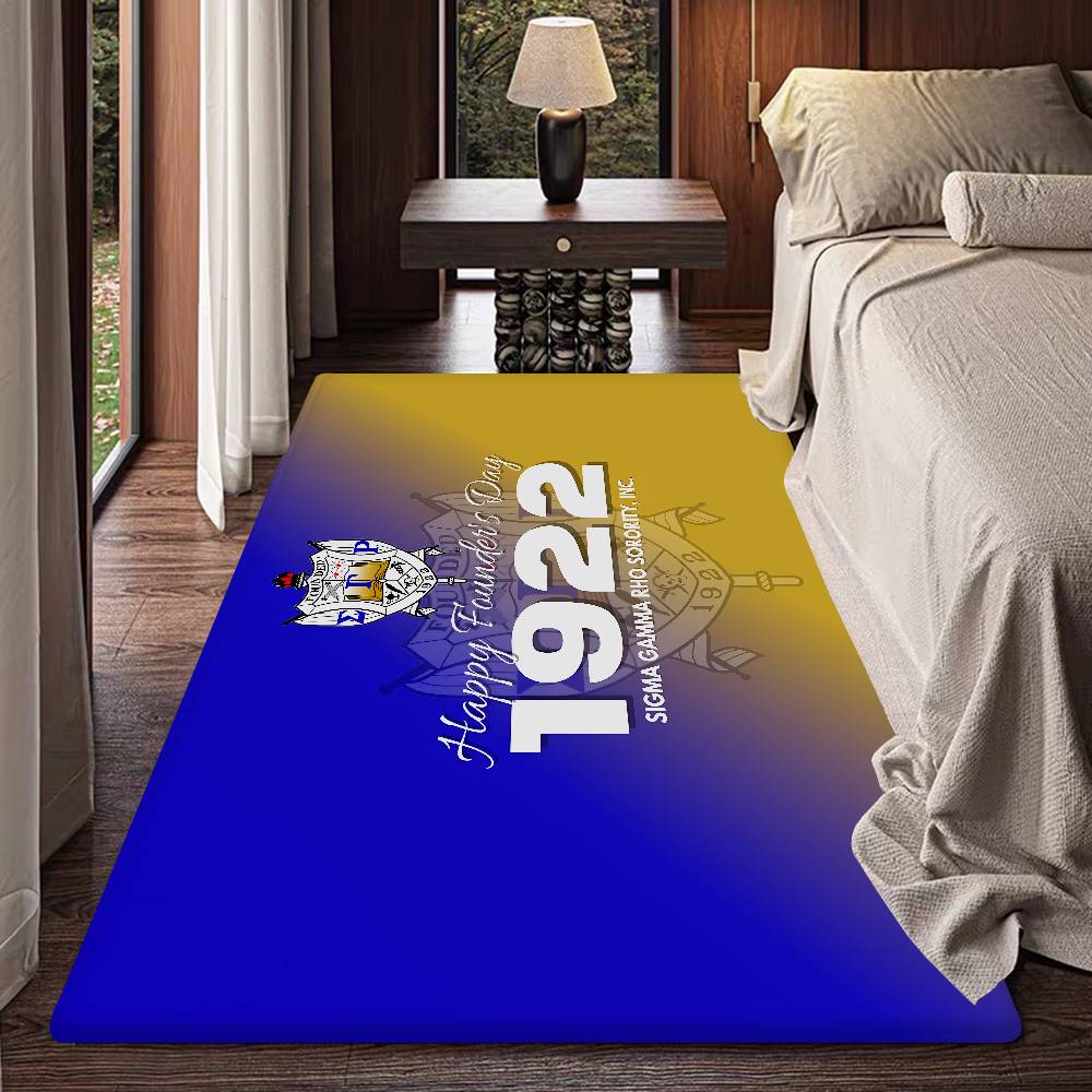 Sigma Gamma Rho Floor Mat Kids Room Bedroom Decoration Balcony Anti-Slip Doormat Living Room Welcome Rug
